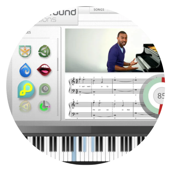 Piano-K Play the Self-teaching Piano Game for Kids, Level 1